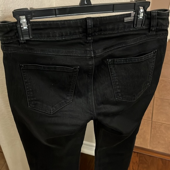 LC Lauren Conrad black denim low rise jeans Size 6 - Picture 10 of 17
